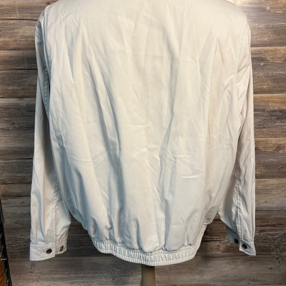 Vintage Polo Golf Ralph Lauren Pullover Jacket in Beige NWOT V2